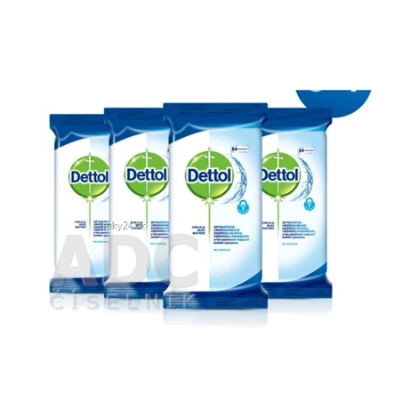 Dettol antibakteriálne obrúsky na povrchy