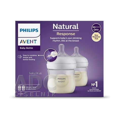 AVENT FĽAŠA Natural Response 125 ml