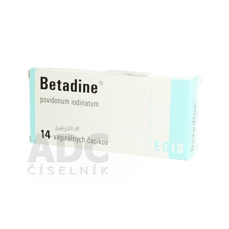 E-shop Betadine 200 mg vaginálne čapíky