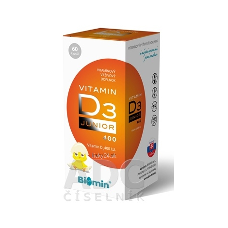 Biomin VITAMIN D3 JUNIOR 400 I.U.