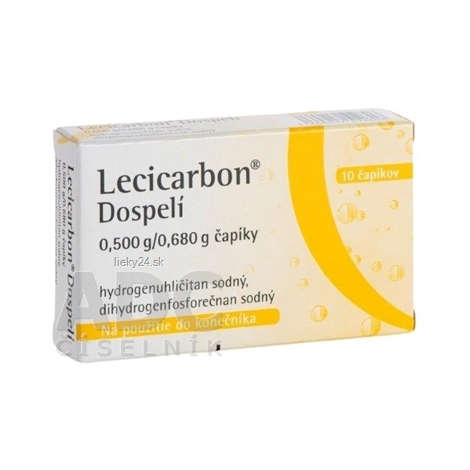 Lecicarbon Dospelí 10ks