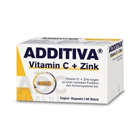 ADDITIVA Vitamín C+ Zinok