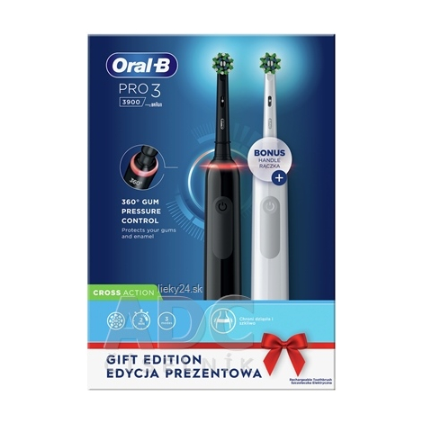 Oral-B PRO 3 3900 BLACK&WHITE Duo