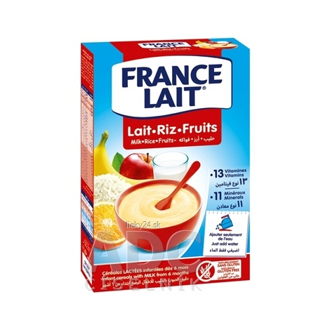 E-shop FRANCE LAIT Ryžová kaša mliečna ovocná