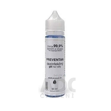 SVUS PREVENTAN dezinfekčný gél na ruky
