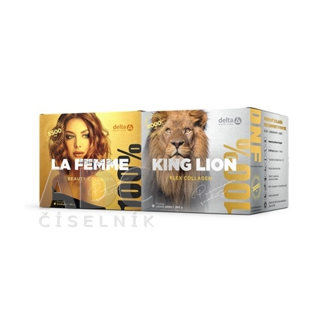 DELTA LA FEMME&KING LION COLLAGEN Partner. balíček