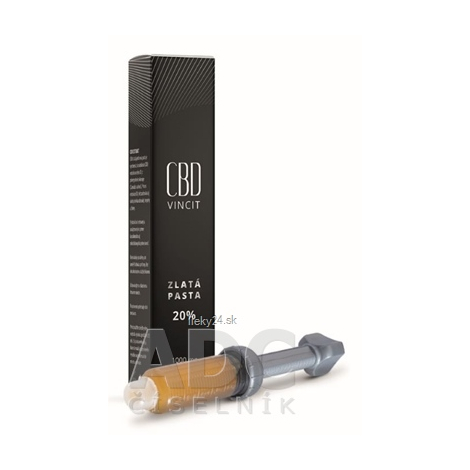 CBD Vincit zlatá pasta 20%