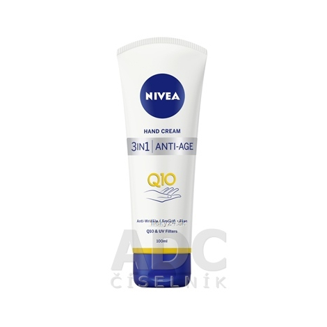 NIVEA Krém na ruky ANTI-AGE 3v1 Q10