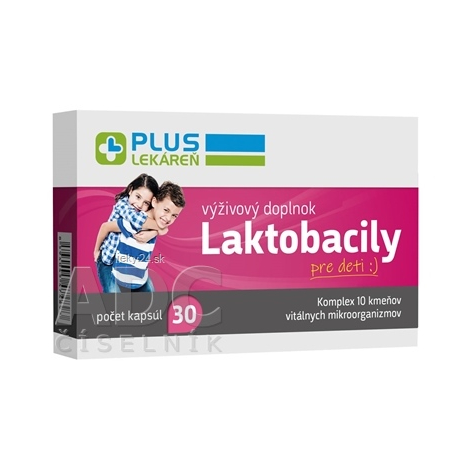 PLUS LEKÁREŇ Laktobacily pre deti