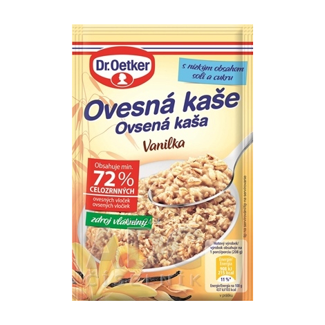 Ovsená kaša Vanilka - Dr.Oetker