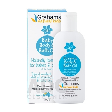 E-shop Grahams Natural Baby Eczema Body&Bath Oil