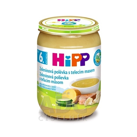 E-shop HiPP Polievka BIO Zeleninová s teľacím mäsom