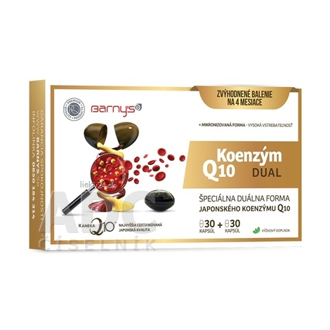 Barny\'s KOENZÝM Q10 DUAL 60 mg