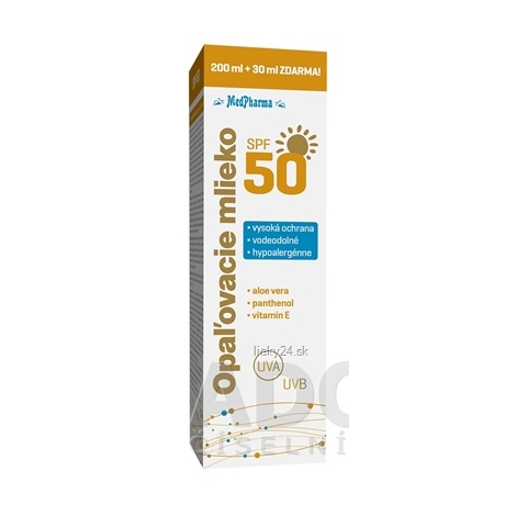 MedPharma OPAĽOVACIE MLIEKO SPF 50