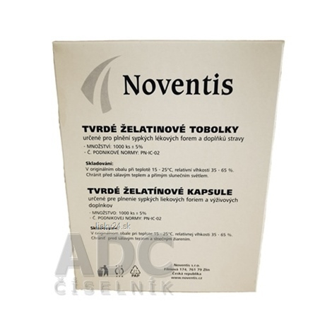 E-shop Noventis želatínové kapsuly veľkosť 1 Fagron