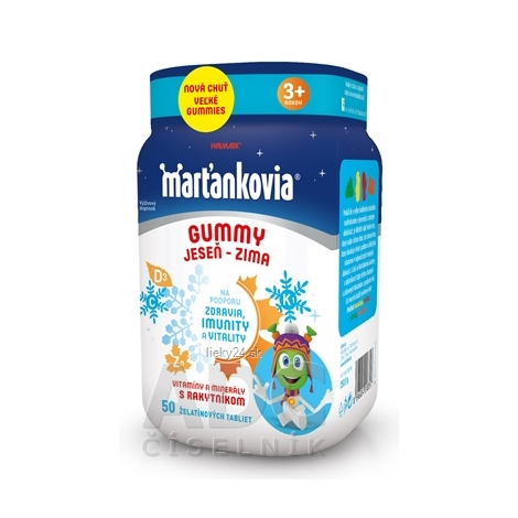 WALMARK Marťankovia GUMMY JESEŇ - ZIMA