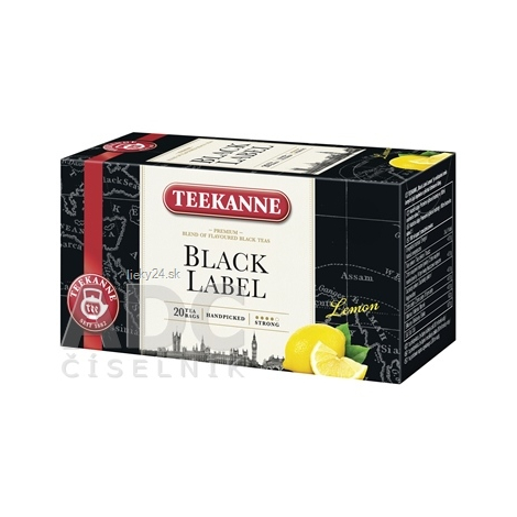 TEEKANNE BLACK LABEL LEMON