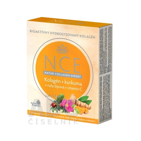 NaturProdukt NCE KOLAGÉN+kurkuma+ ruža+vitamín C