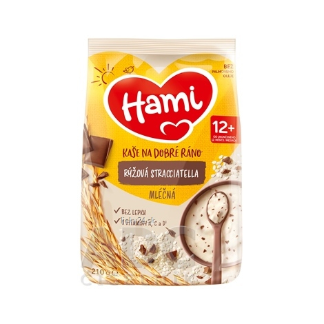 E-shop Hami mliečna kaša ryžová stracciatella