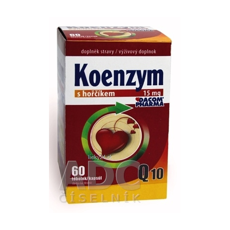 DACOM Koenzým Q10 15 mg s horčíkom