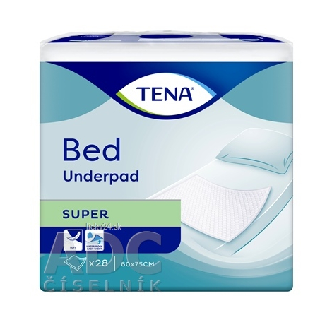 E-shop TENA Bed Super podložka pod chorých 60 x 75cm 28 ks