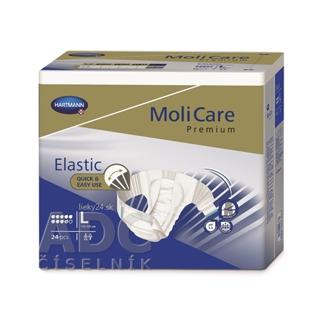 MoliCare Premium Elastic 9 kvapiek L