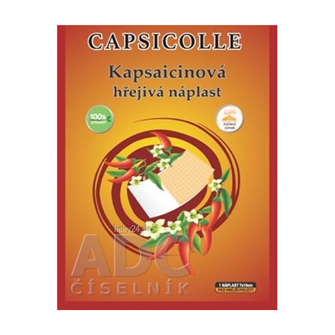E-shop Kapsaicínová hrejivá náplasť CAPSICOLLE