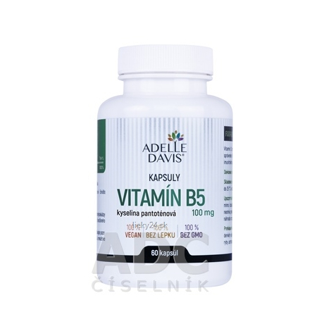 Adelle Davis VITAMÍN B5, kys. pantoténová 100 mg