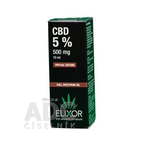 ELIXOR Full Spectrum CBD olej 5%