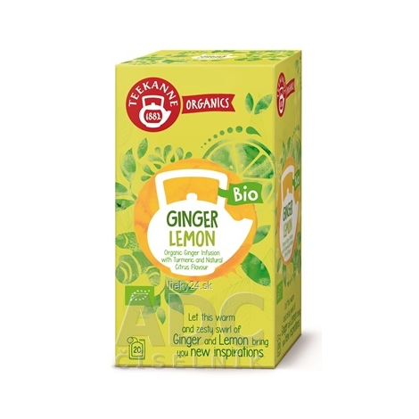 TEEKANNE ORGANICS BIO GINGER LEMON