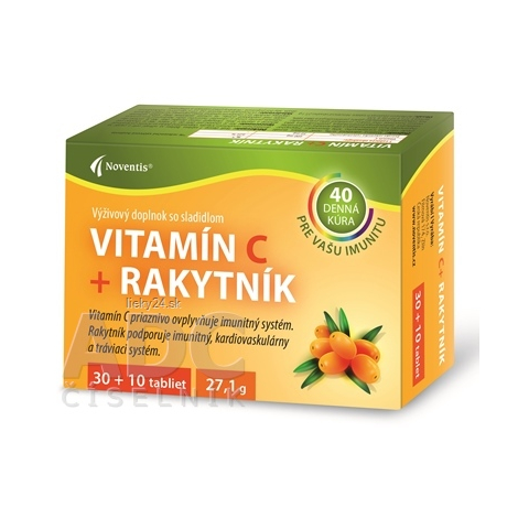 E-shop Noventis Vitamín C + Rakytník