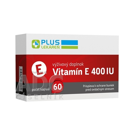 PLUS LEKÁREŇ Vitamín E 400 IU