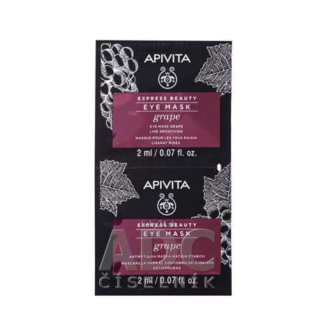 APIVITA EXPRESS BEAUTY EYE MASK grape