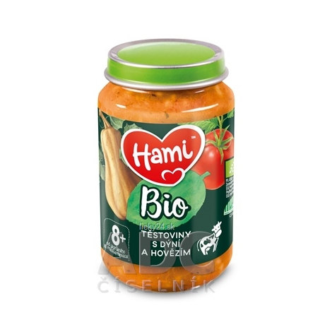 Hami príkrm BIO Cestoviny s tekvicou a hovädzím