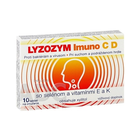 LYZOZYM IMUNO C D SO SELÉNOM A VITAMÍNMI E a K