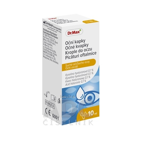 Dr.Max Očné kvapky - suché oči