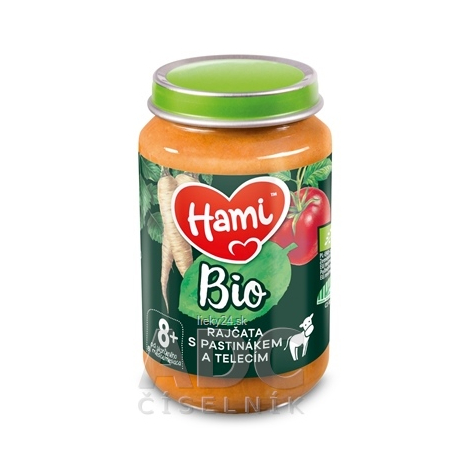 Hami príkrm BIO Paradajky s paštrnákom a teľacím