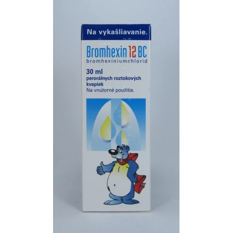 Bromhexin 12 BC kvapky 30 ml