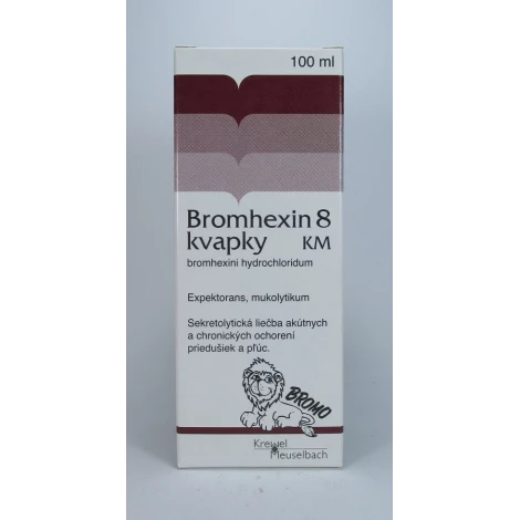 Bromhexin 8  kvapky KM 100 ml