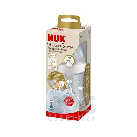 NUK Nature Sense FĽAŠA s kontrolou teploty