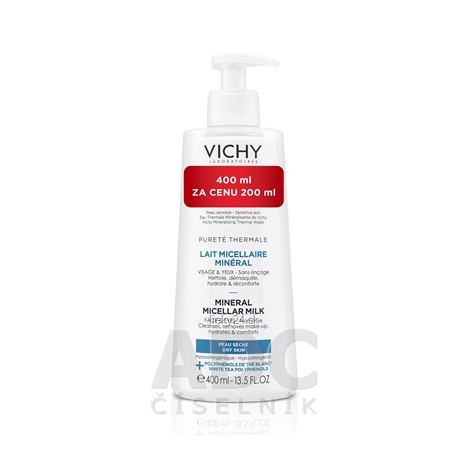 VICHY PURETE THERMALE MINERAL Micelárne mlieko