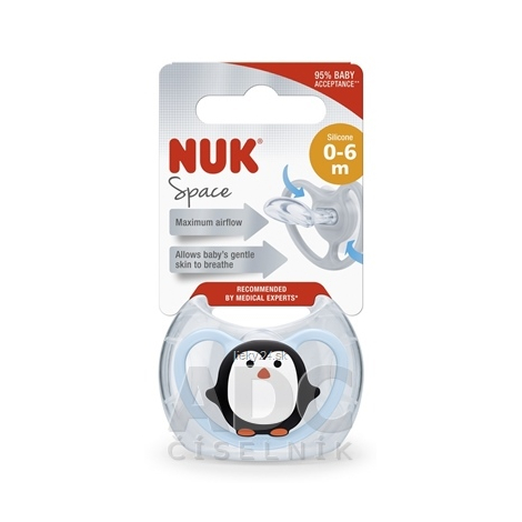 NUK Cumlík Space 0-6m BOX