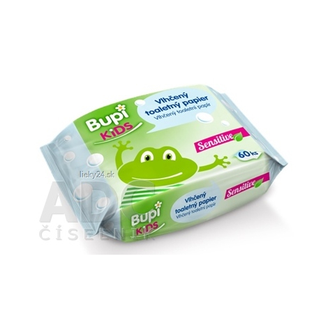 E-shop Bupi KIDS Vlhčený toaletný papier Sensitive