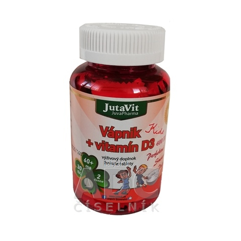 JutaVit Vápnik + vitamín D3 Kids