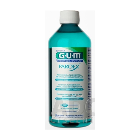 E-shop GUM PAROEX (CHX 0,06 %) ústna voda