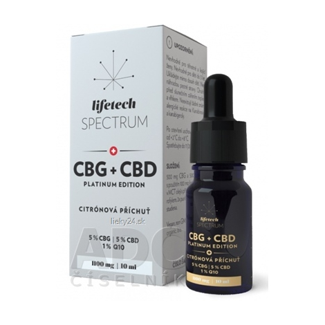 lifetech Spectrum CBG+CBD Platinum Edition