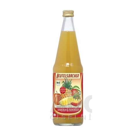 BEUTELSBACHER BIO Ananás-mango šťava