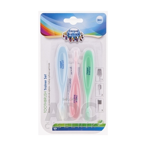 Canpol Babies Detské zubné kefky