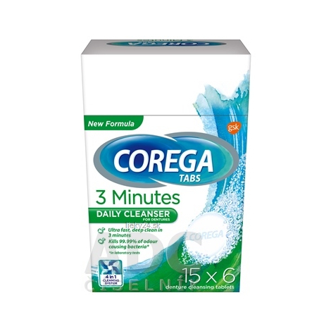 COREGA TABS 3 Minutes DAILY CLEANSER