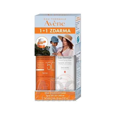 AVENE SPRAY SPF50+ (1+1 zdarma)